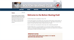 Desktop Screenshot of boltonskatingclub.ca